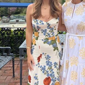 Floral reformation dress